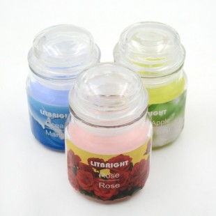 GLASS JAR CANDLE, JBL-Y625089G