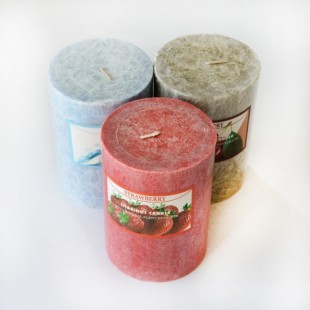  Pillar candle,  Pillar candle