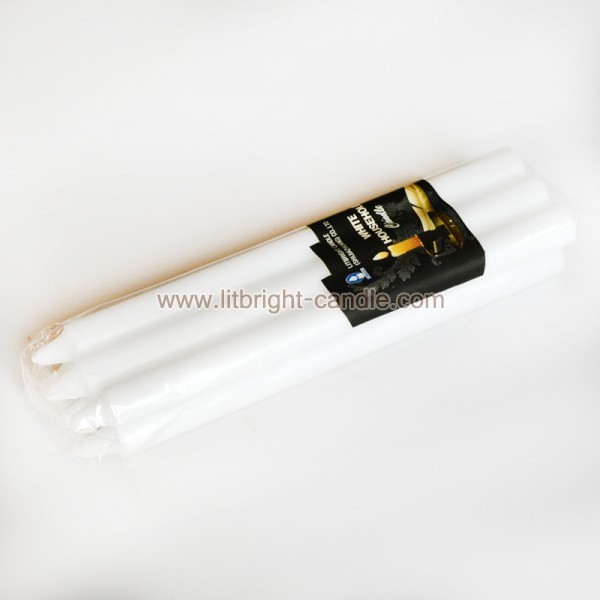 WHITE HOUSEHOLD CANDLE